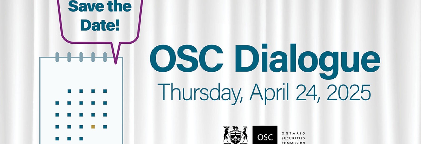 Save the date: OSC Dialogue Thursday, April 24, 2025